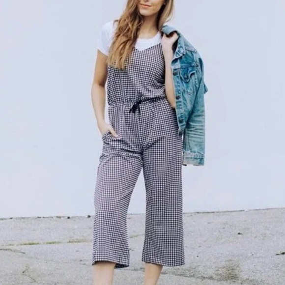 Albion Pants - Albion Fit Gingham Jumpsuit
